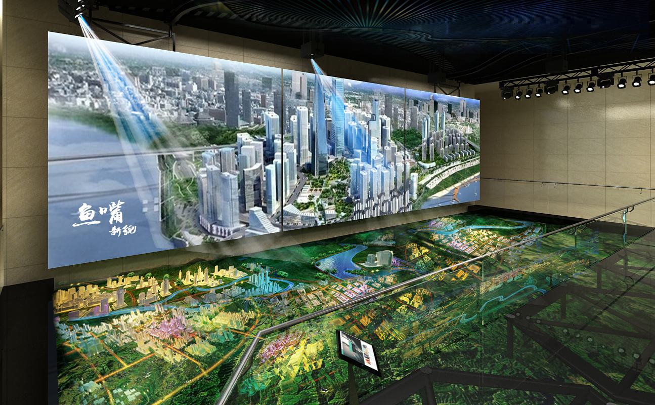 數字沙盤效果圖1