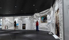 高港區(qū)城市規(guī)劃館設(shè)計(jì)效果圖-幻影成像