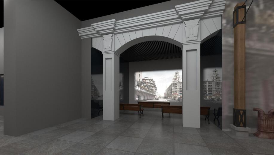 上?？h700年數字博物館設計效果圖-影音室