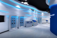 航盛企業(yè)展廳產(chǎn)品展示設計效果圖